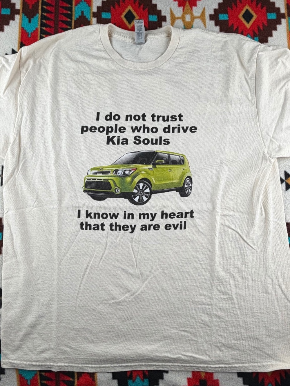 Kia Soul Meme Graphic T-Shirt XL
